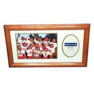 Pinnacle Frames 3.5x5 Inch Wooden Glass Rectangle Picture Frame Home Decor